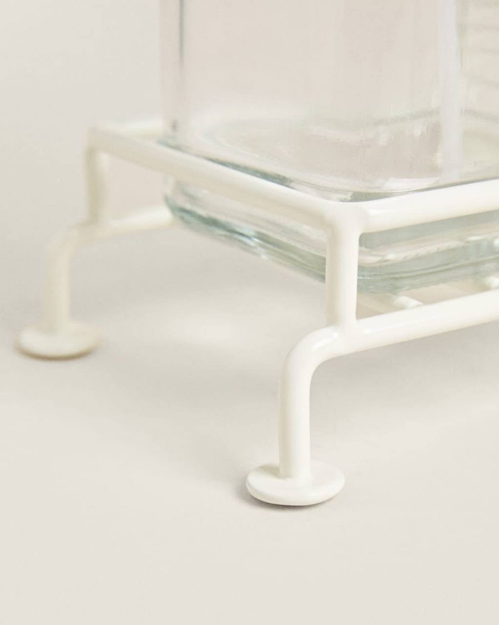 Double Dispenser With Stand (Cream)