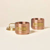 Salt and Pepper Holders Copper Finish