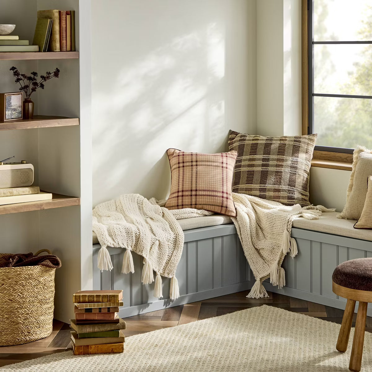 Oversized Cozy Knit Throw Blanket