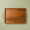 Grooved Wood Tabletop Shadow Box