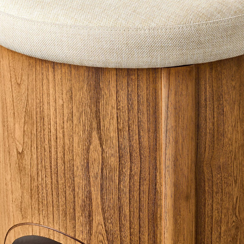 Arch Storage Ottoman