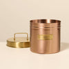 Tea Canister Copper Finish