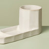 Stoneware Sink Caddy Sour Cream