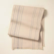 Striped Table Runner Natural/Blue