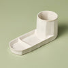 Stoneware Sink Caddy Sour Cream