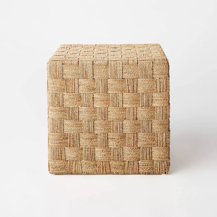 Lynwood Checkerboard Woven Cube
