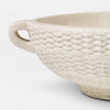 Woven Texture Ceramic Bowl Cream