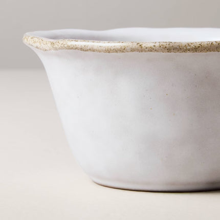 Set of 4 Carved Edge Mini Bowls