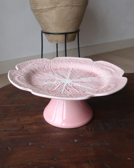 Pink Cabbage Cake Stand