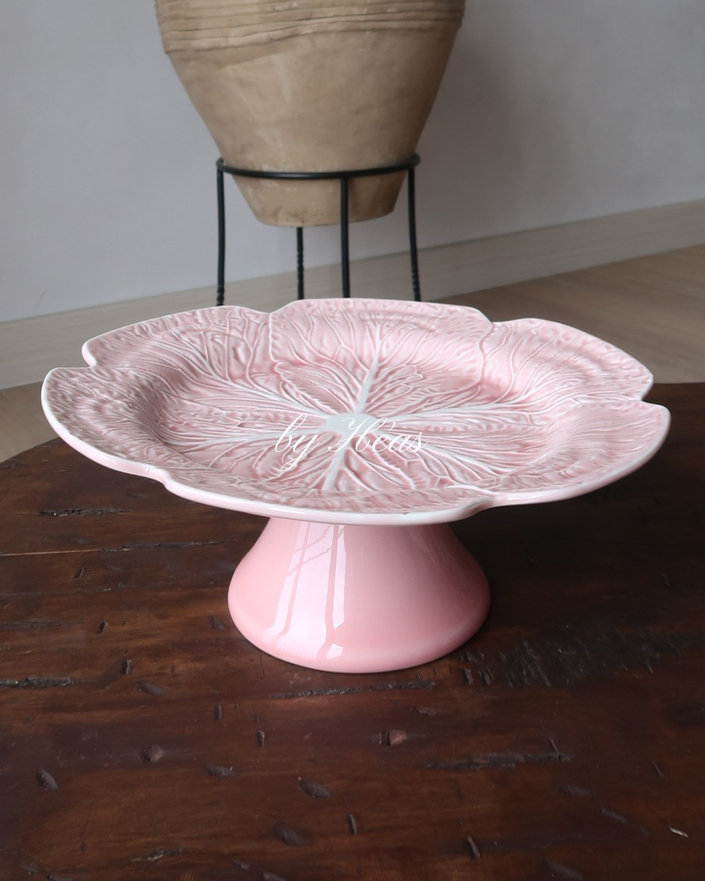 Pink Cabbage Cake Stand