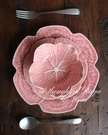 Pink Cabbage Dinner Plate 27cm