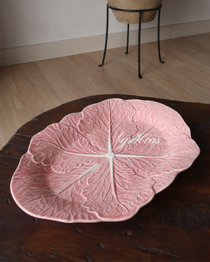 Pink Cabbage Oval Platter
