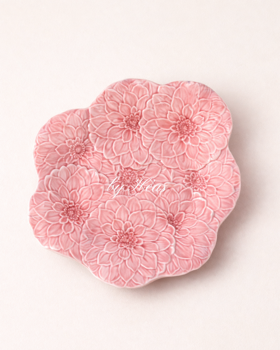 Pink Camelia Dinner Plate