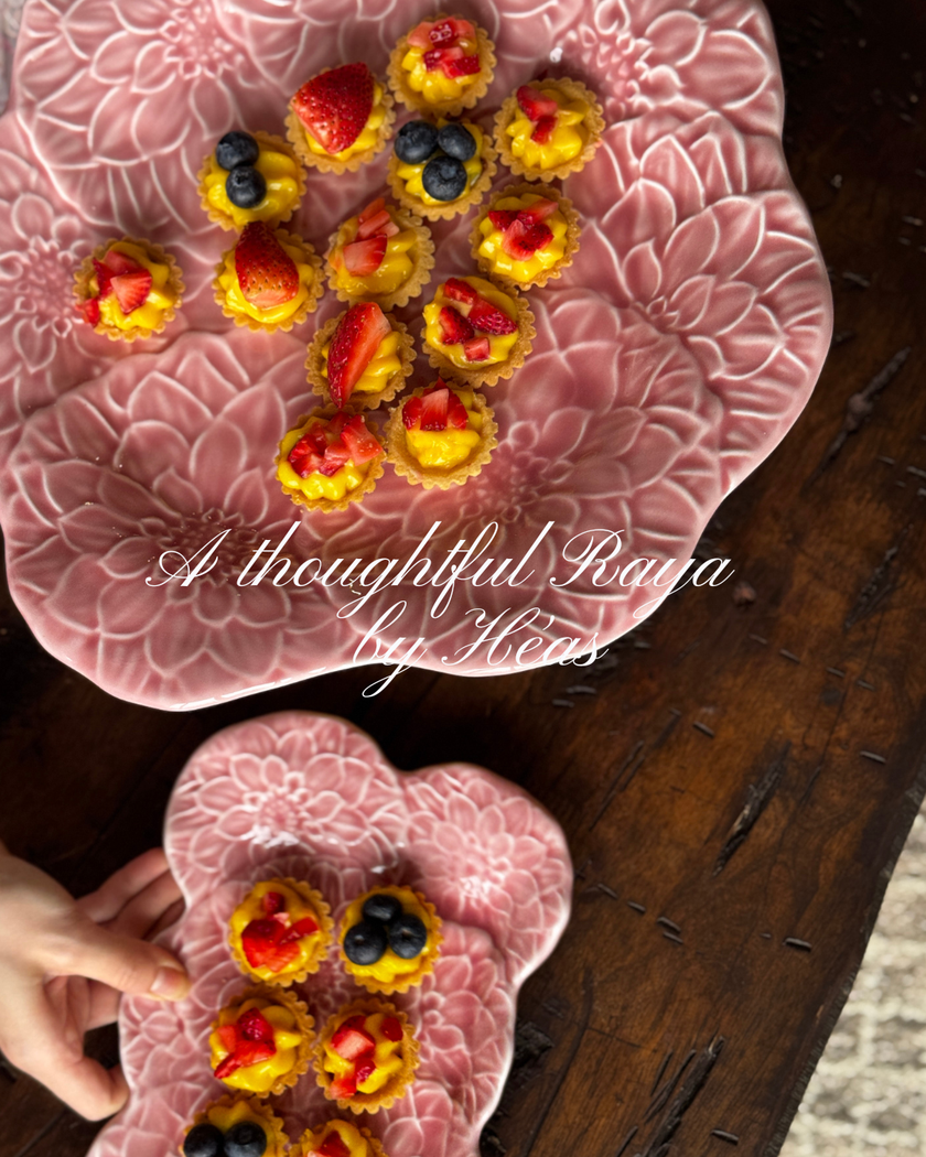 Pink Camelia Dinner Plate