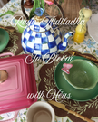 Blue Jasmine Tablecloth (6-8 pax | 8-10 pax)