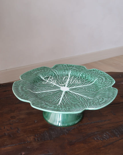 Green Cabbage Cake Stand
