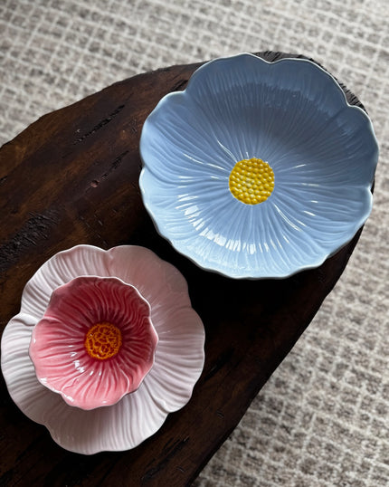 Baby Blue Meadow Daisy Large Bowl 29.5cm