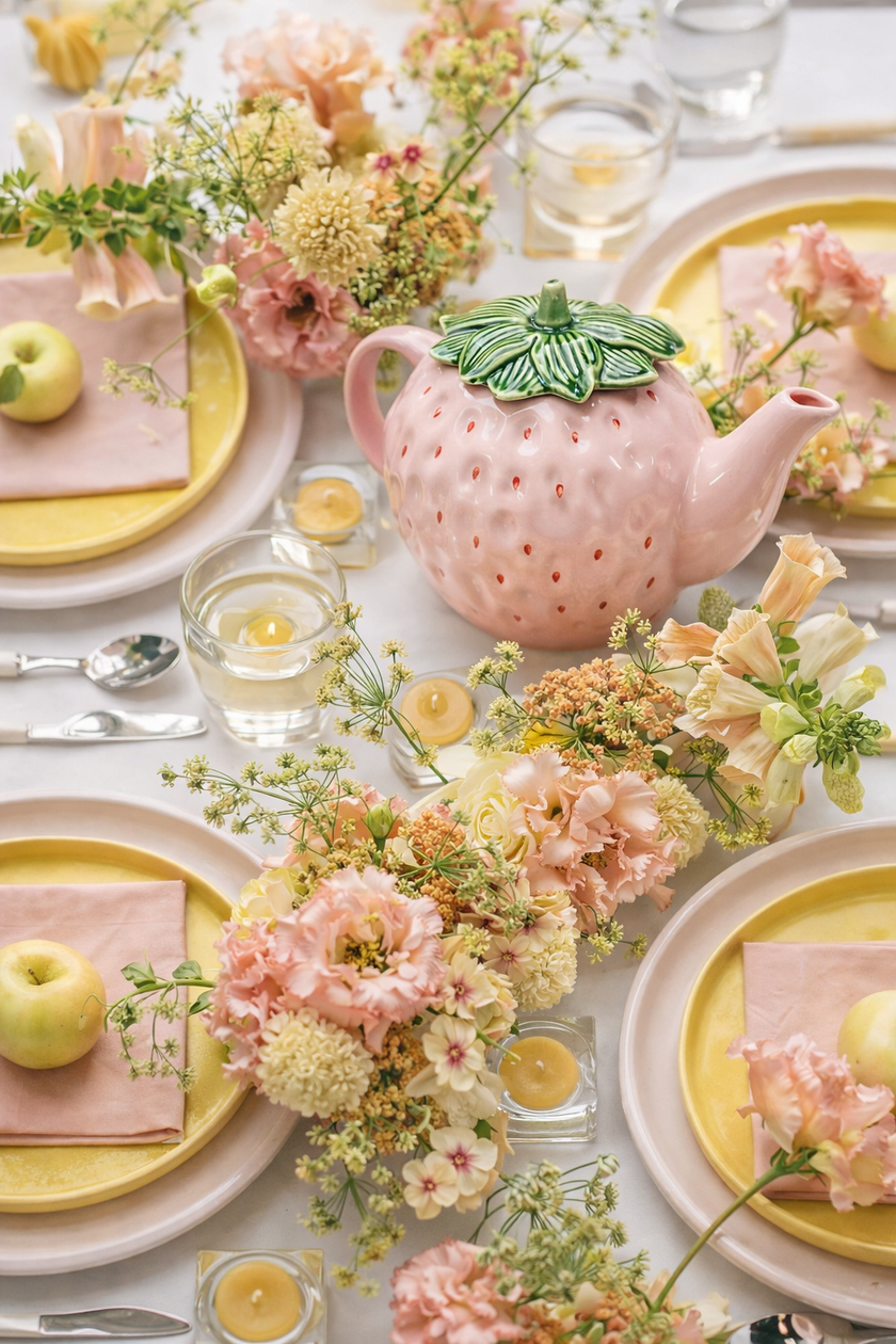 Strawberry Teapot