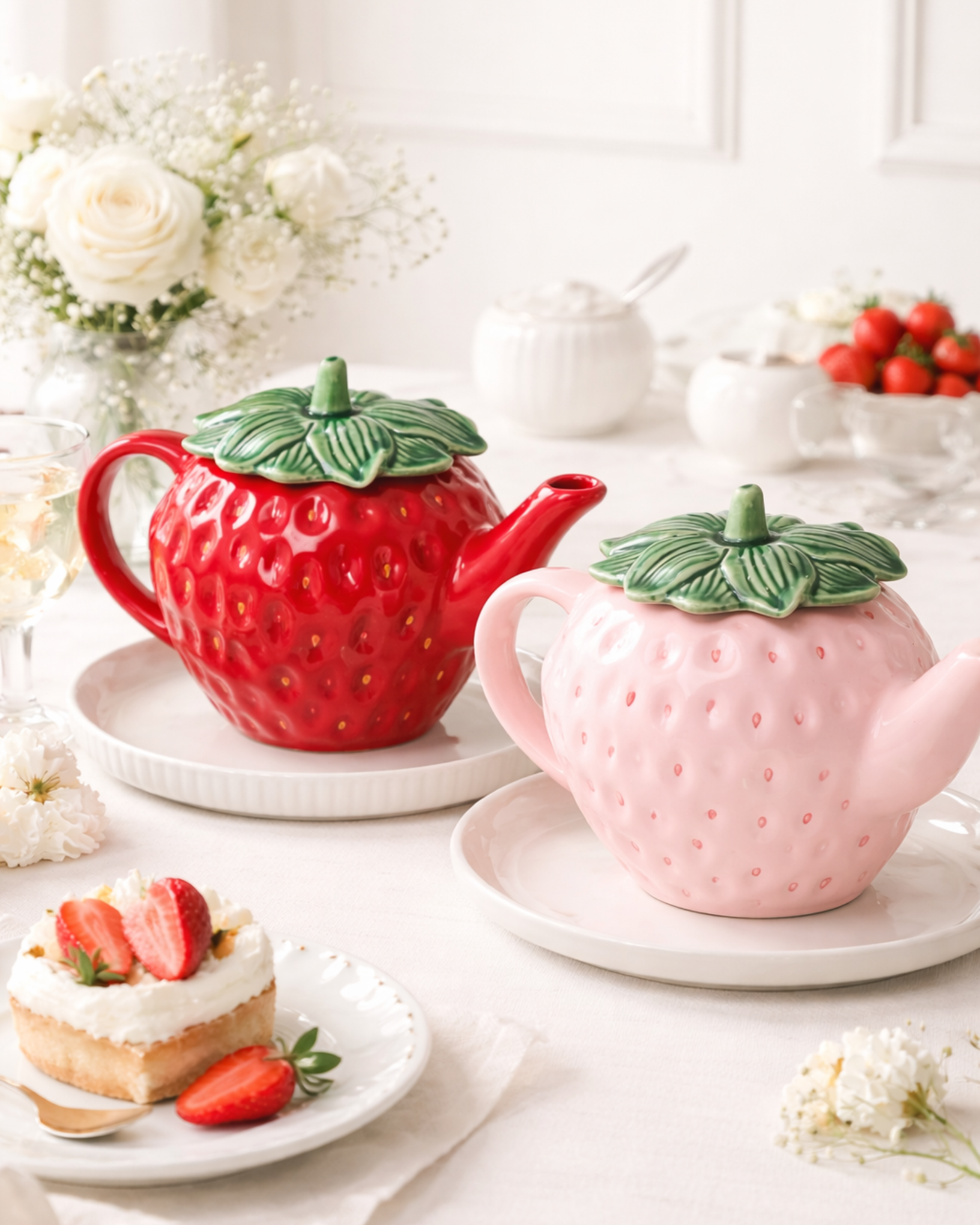 Strawberry Teapot