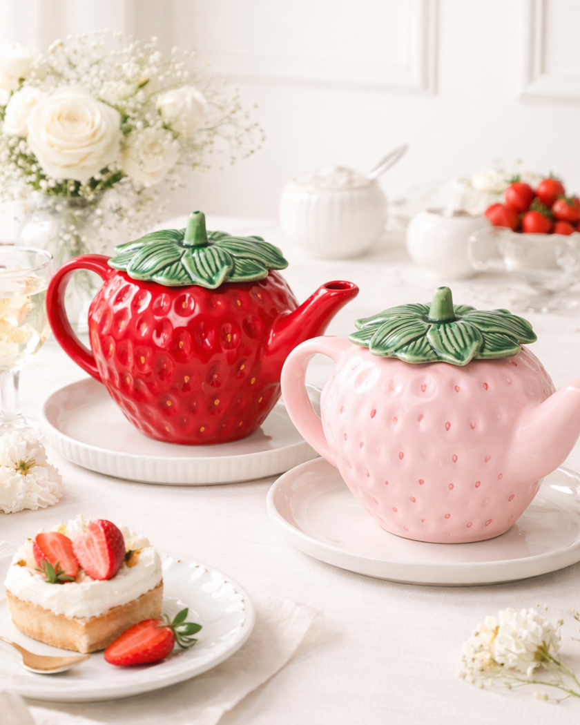 Strawberry Teapot