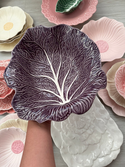Violet Cabbage Concave Leaf 26cm