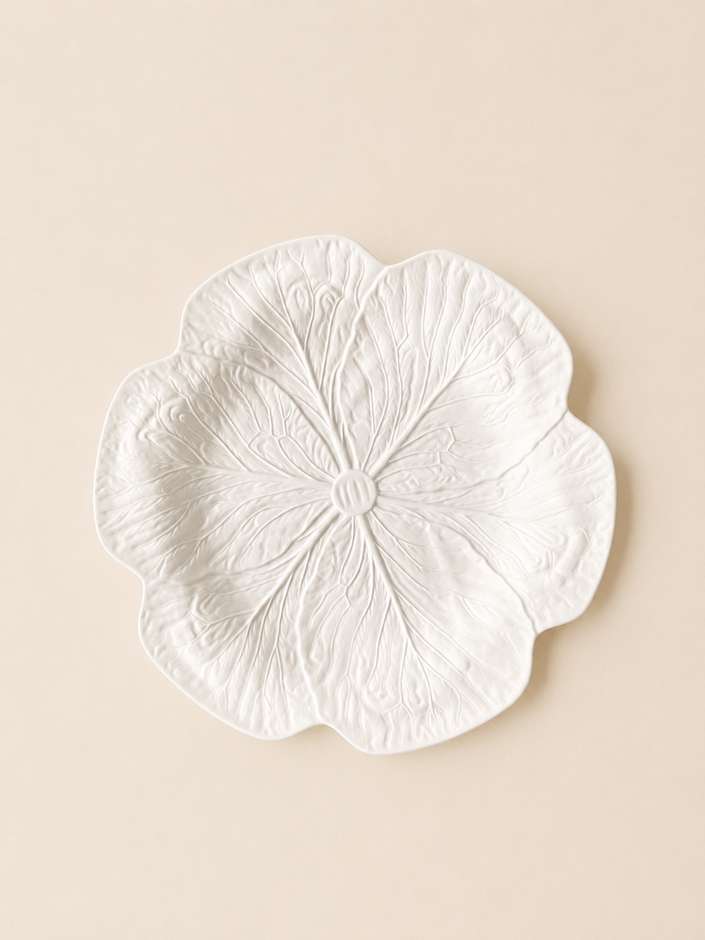 White Cabbage Dinner Plate 27cm
