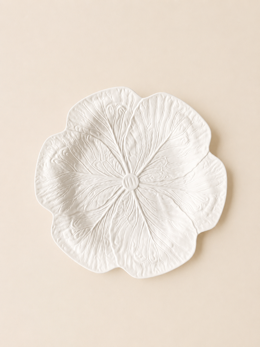 White Cabbage Dinner Plate 27cm