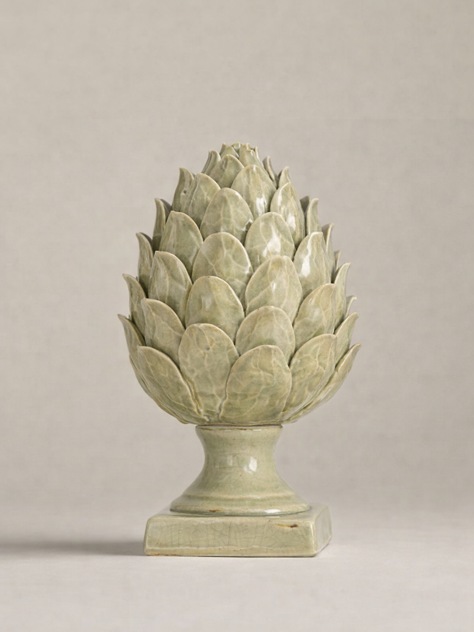 Sage Green Artichoke Ornament (Large 33 cm)