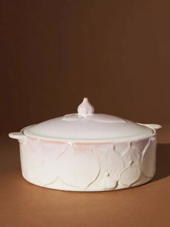 Onion Serving Dish with Lid