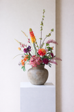 Solara Muse Everlasting Floral Arrangement and Vase Set
