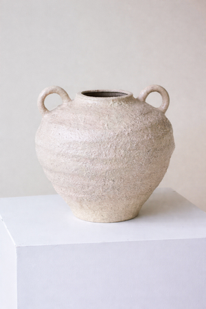 Alba Stone Ceramic Vase (Large)