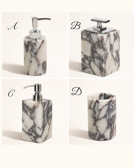 Natural Marble Bathroom Accessories