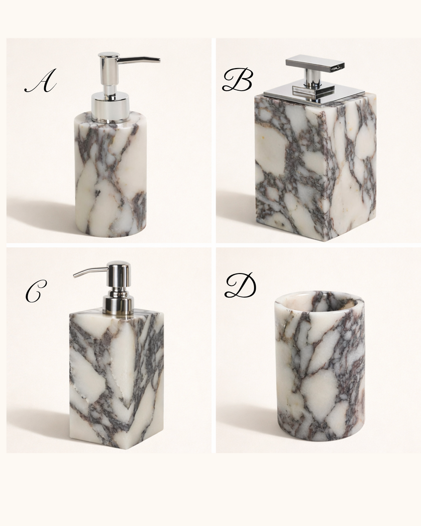 Natural Marble Bathroom Accessories
