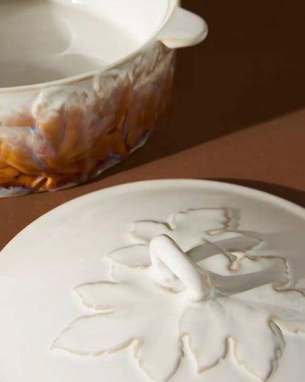 Autumn Leaves Serving Dish 25cm