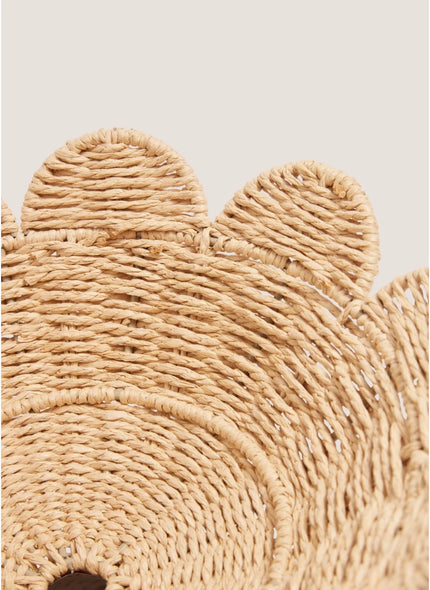 Daisy Woven Scallop Bowl
