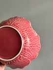 [Imperfect] Pink Cabbage Serving Bowl
