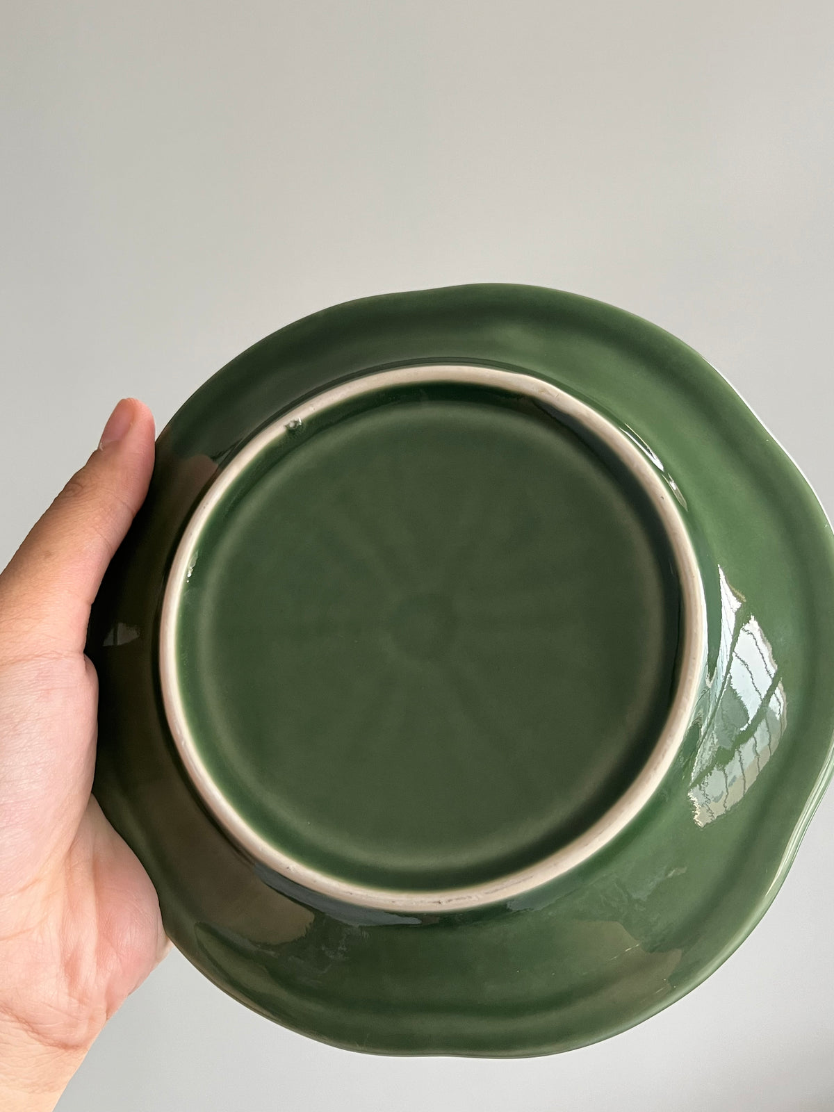 [Imperfect] Green Cabbage Dessert Plate