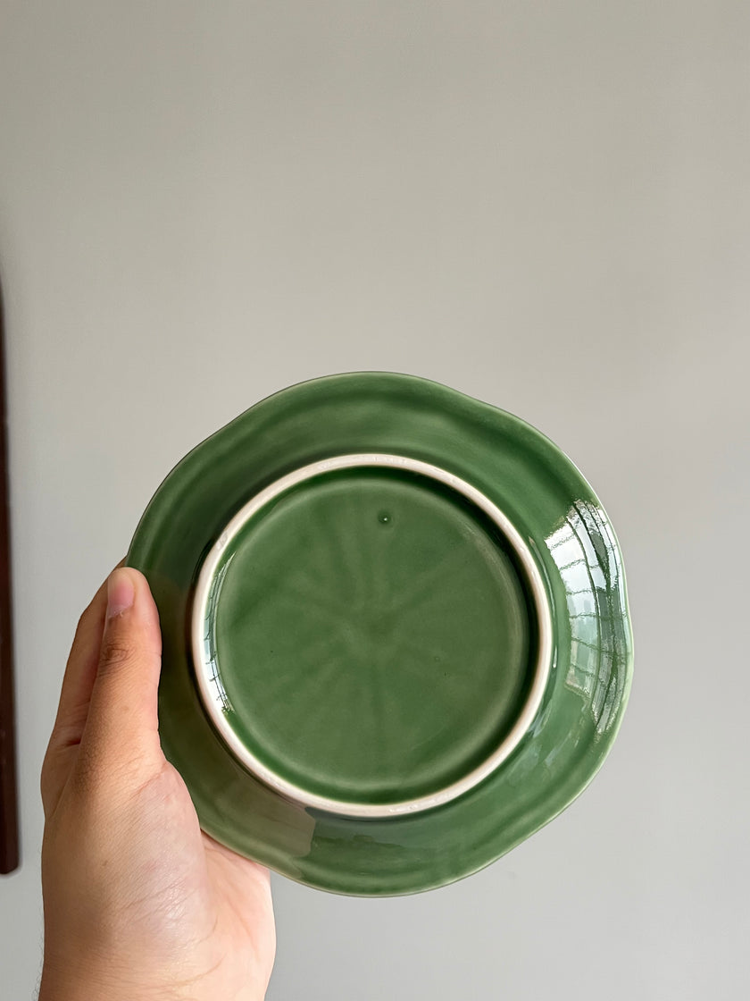 [Imperfect] Green Cabbage Dessert Plate