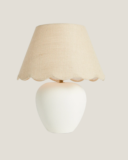 Tania Scallop Shade Table Lamp