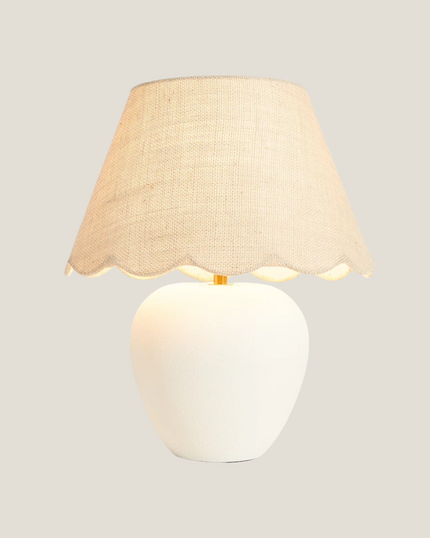 Tania Scallop Shade Table Lamp