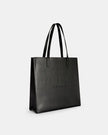 Ted Baker Soocon Large Crosshatch Icon Bag In Black