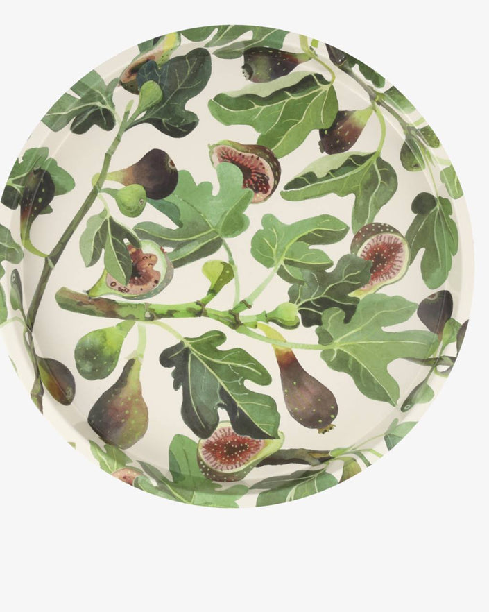 Figs Round Tin Tray