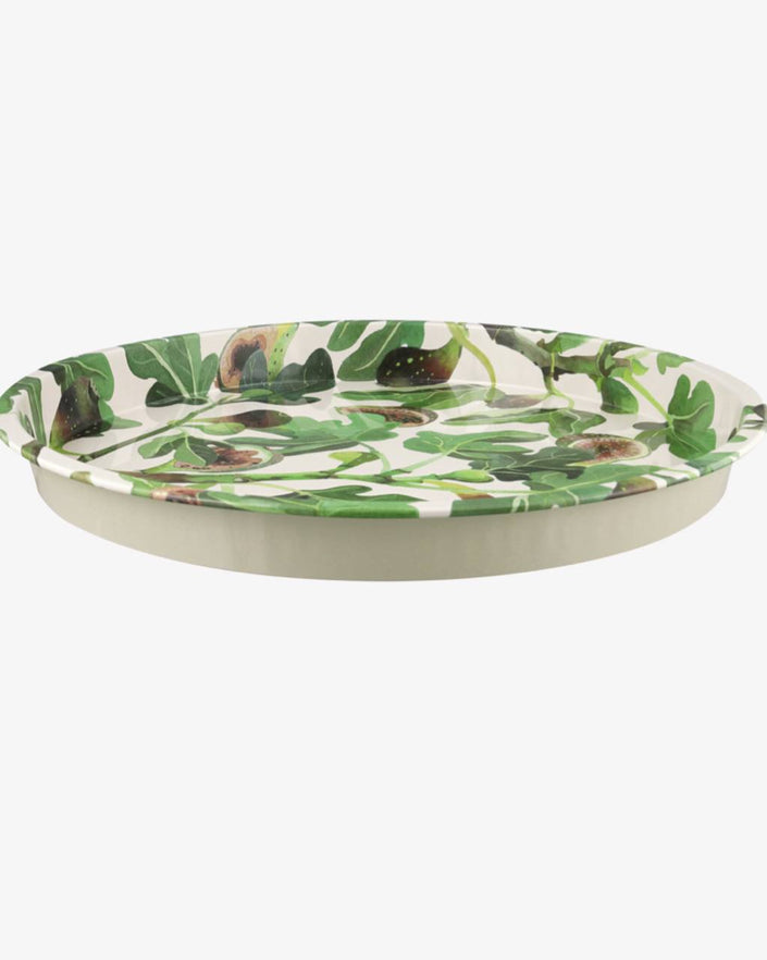 Figs Round Tin Tray
