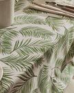 Leaf Print Tablecloth (Round 180 cm)