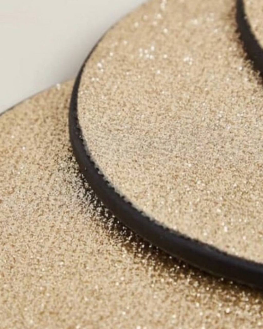 Zara Home Gold Coasters Set of 8