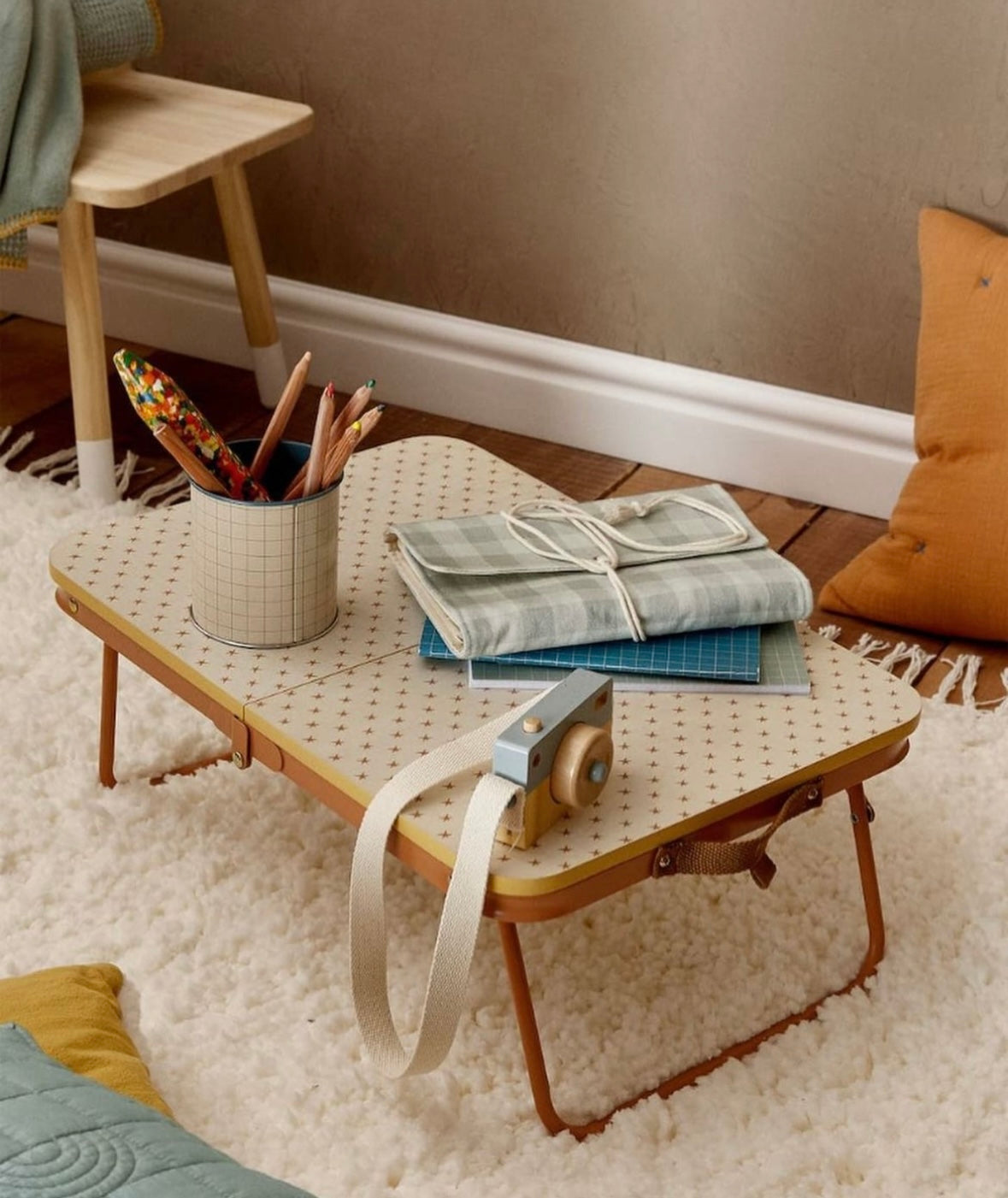 Foldable Tray Table Brief Case