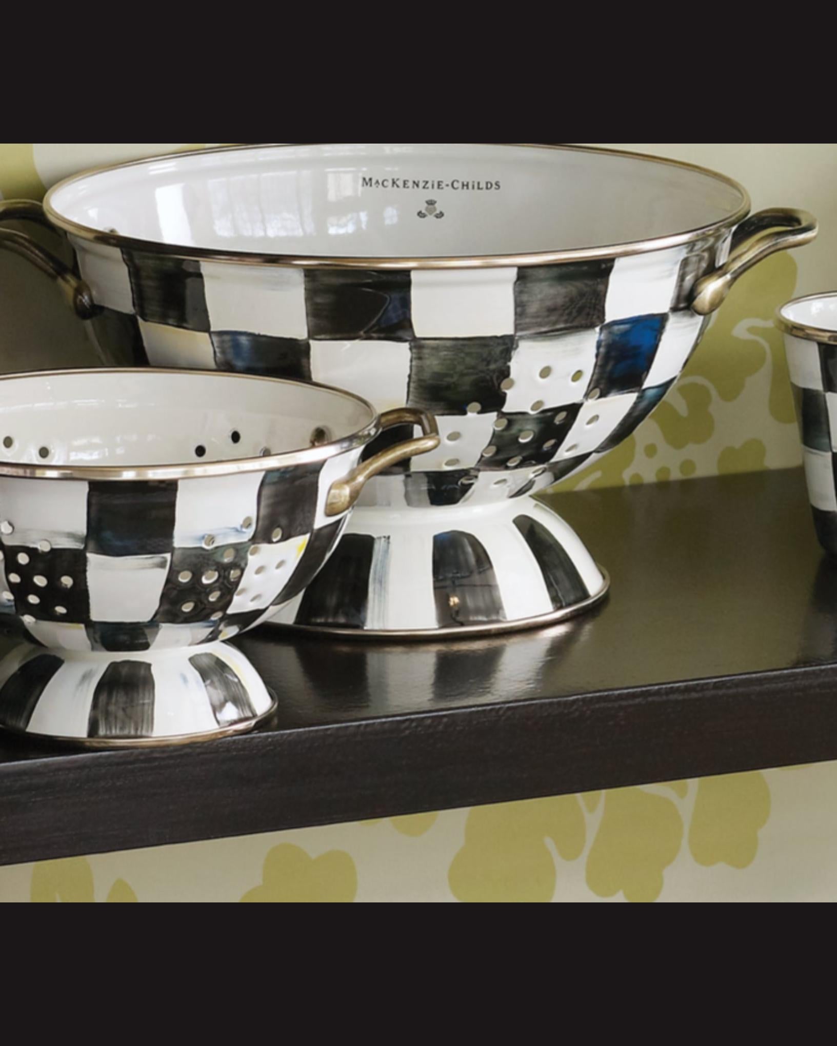 Courtly Check Large Colander