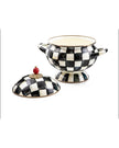 Courtly Check Enamel Tureen