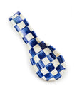 Royal Check Enamel Spoon Rest