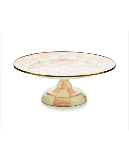 Rosy Check Small Pedestal Platter